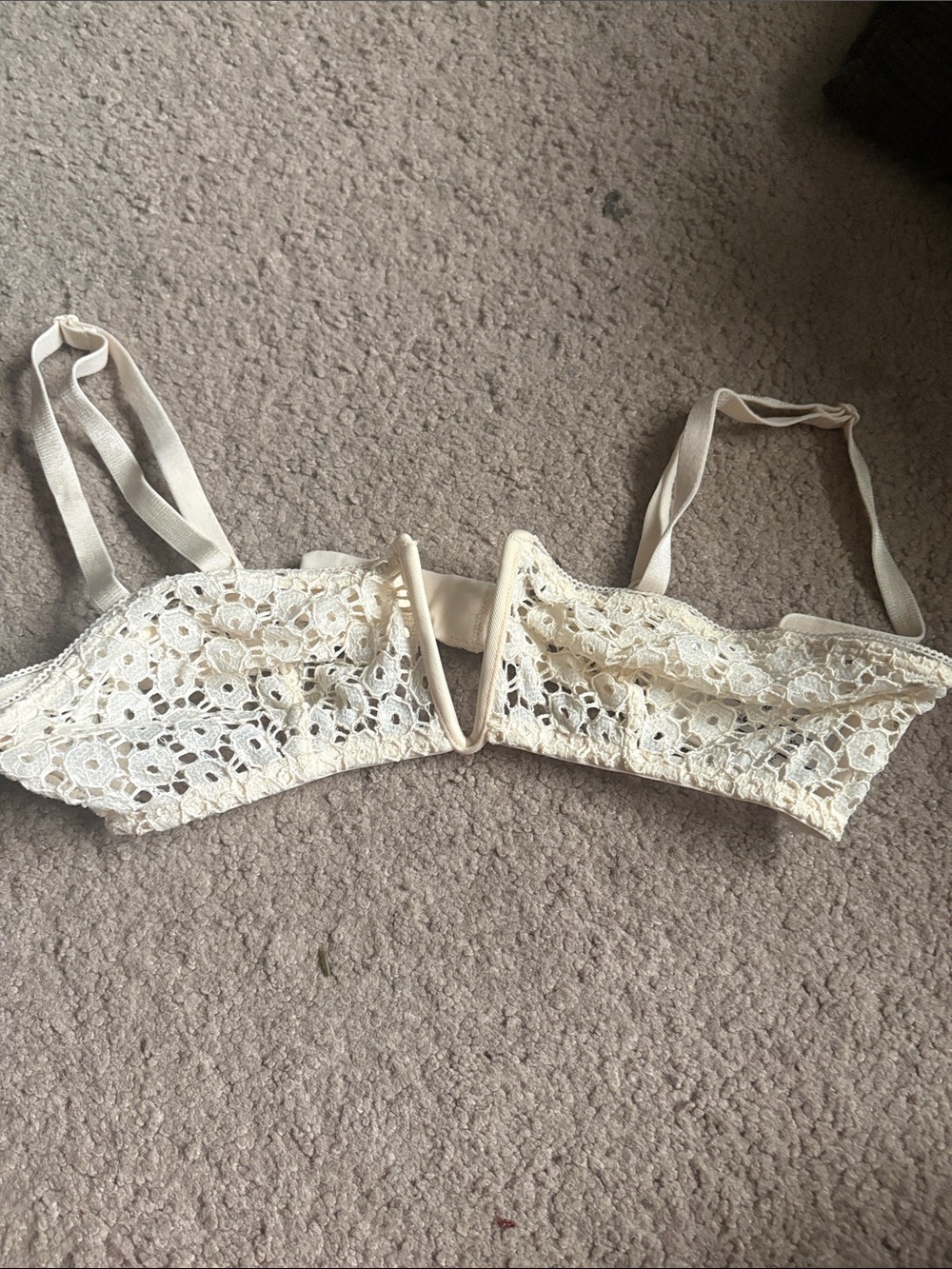Lace Bralette in Cream – Women Intimates & Sleepwear